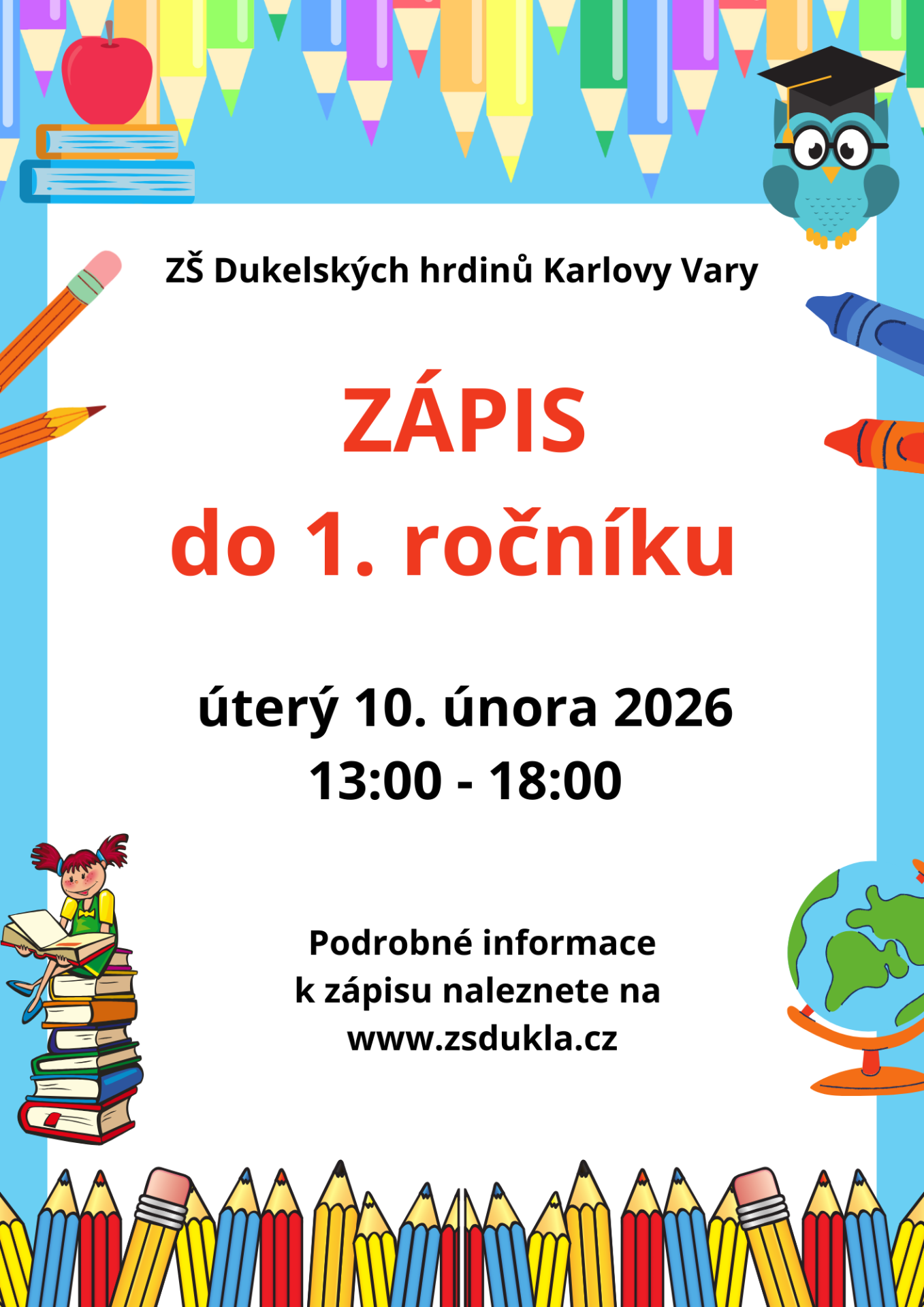 Zápis do 1. ročníku 2026