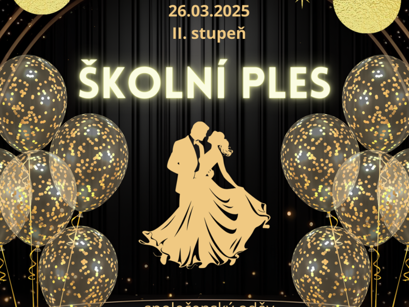Školní ples 2025