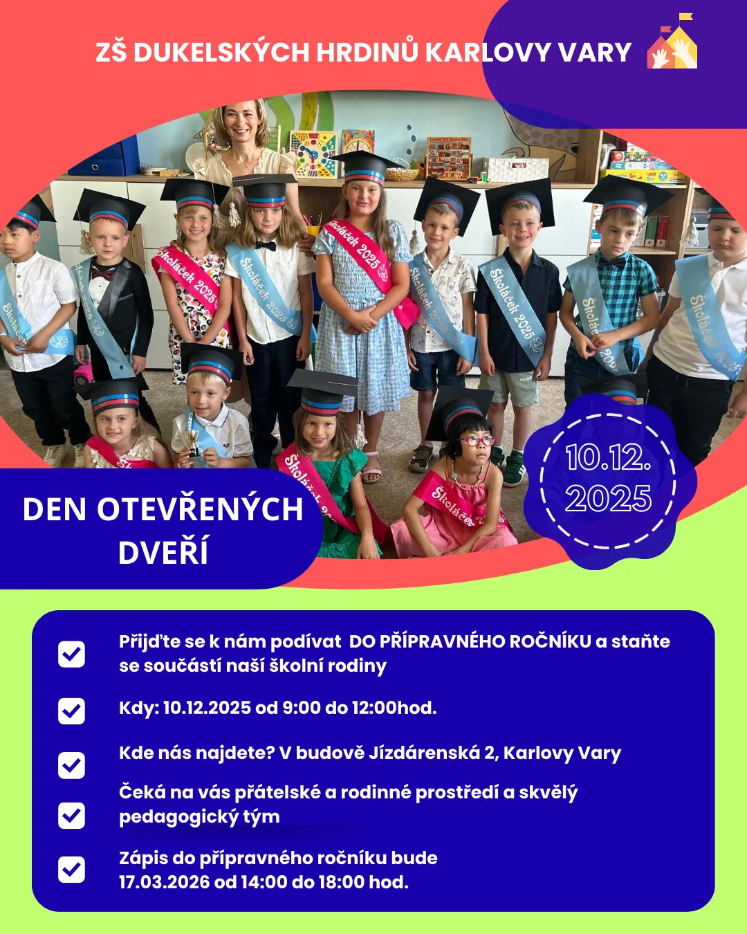 Den otevřených dveří - přípravný ročník