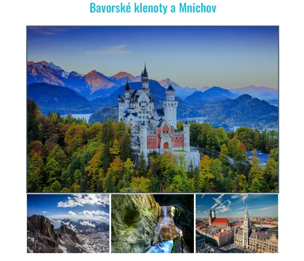 Bavorské klenoty a Mnichov