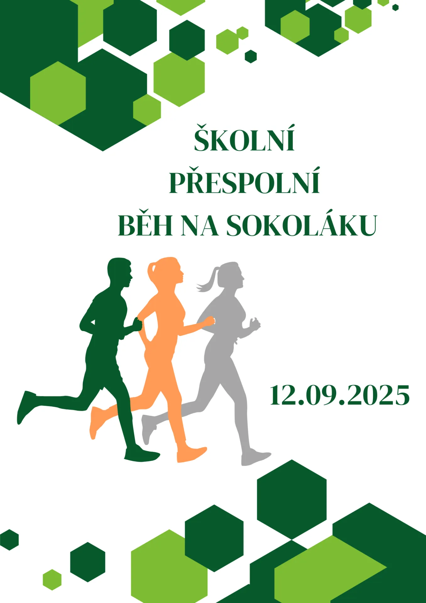 Přespolní běh - plakát