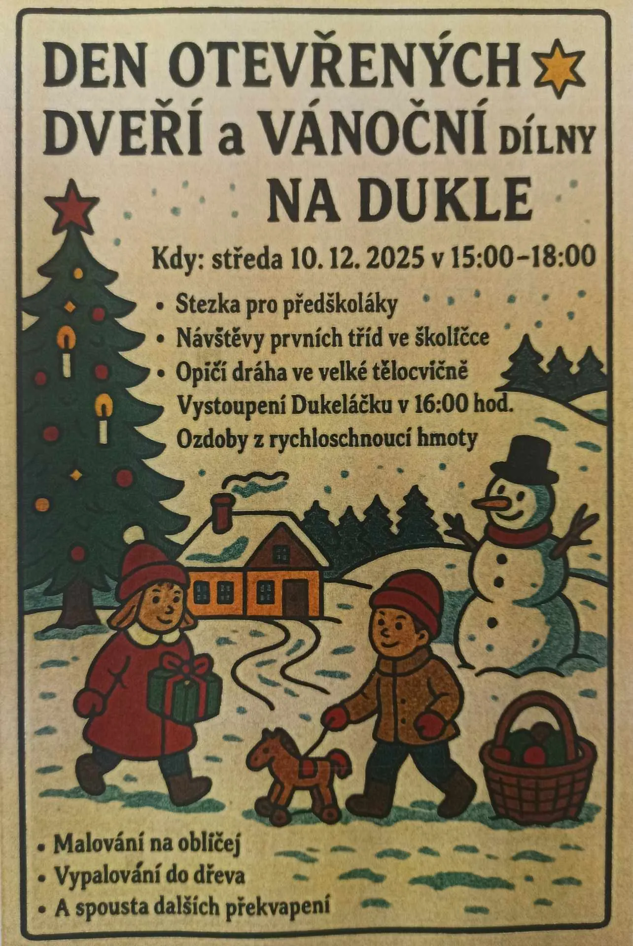 DOD a vánoční dílny 2025